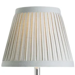 Giona Polished Chrome & Grey Wall Light