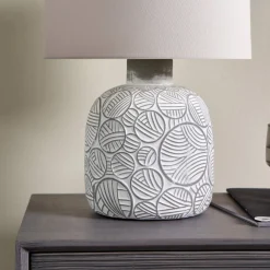 Gloria Natural Ceramic Table Lamp
