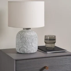 Gloria Natural Ceramic Table Lamp
