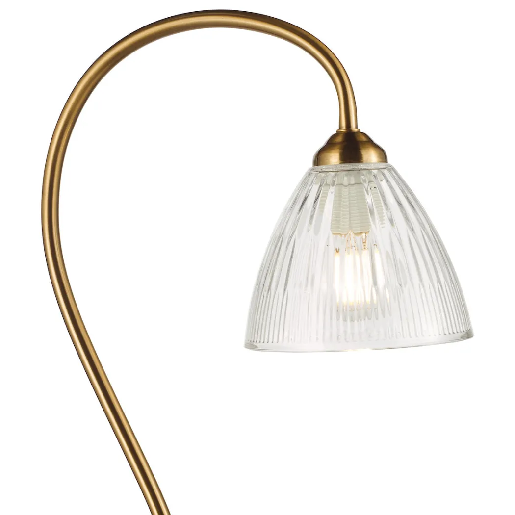 Glynis Antique Bronze Floor Lamp