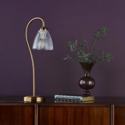 Glynis Antique Bronze Table Lamp