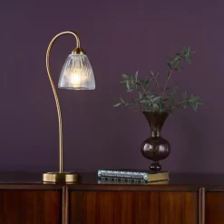 Glynis Antique Bronze Table Lamp