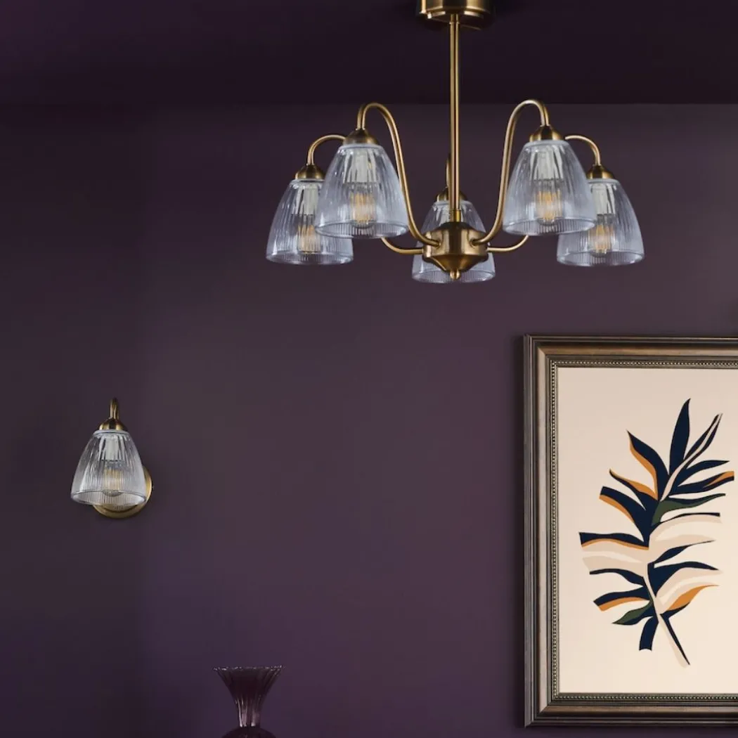 Glynis Antique Bronze Wall Light
