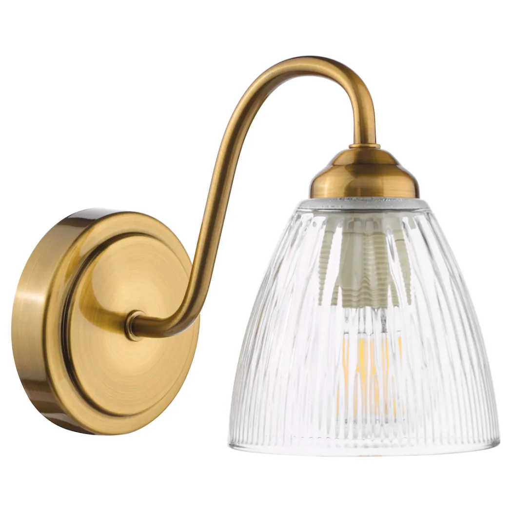 Glynis Antique Bronze Wall Light