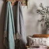 Grey Wool Throw
