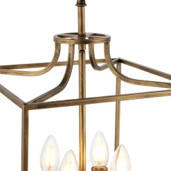 Grove Matte Antique Brass Ceiling Light Pendant