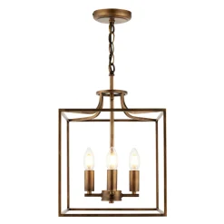 Grove Matte Antique Brass Ceiling Light Pendant