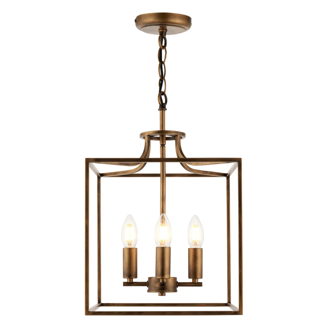 Grove Matte Antique Brass Ceiling Light Pendant