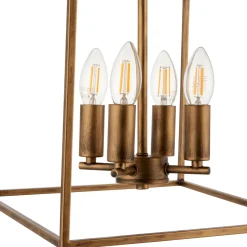 Grove Matte Antique Brass Ceiling Light Pendant