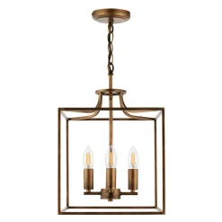 Grove Matte Antique Brass Ceiling Light Pendant