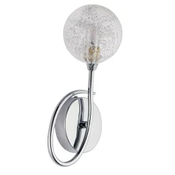 Hadley 1 Light Polished Chrome Wall Light