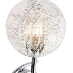 Hadley 1 Light Polished Chrome Wall Light