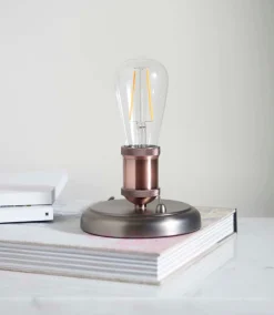 Hal 10cm Copper Table Lamp