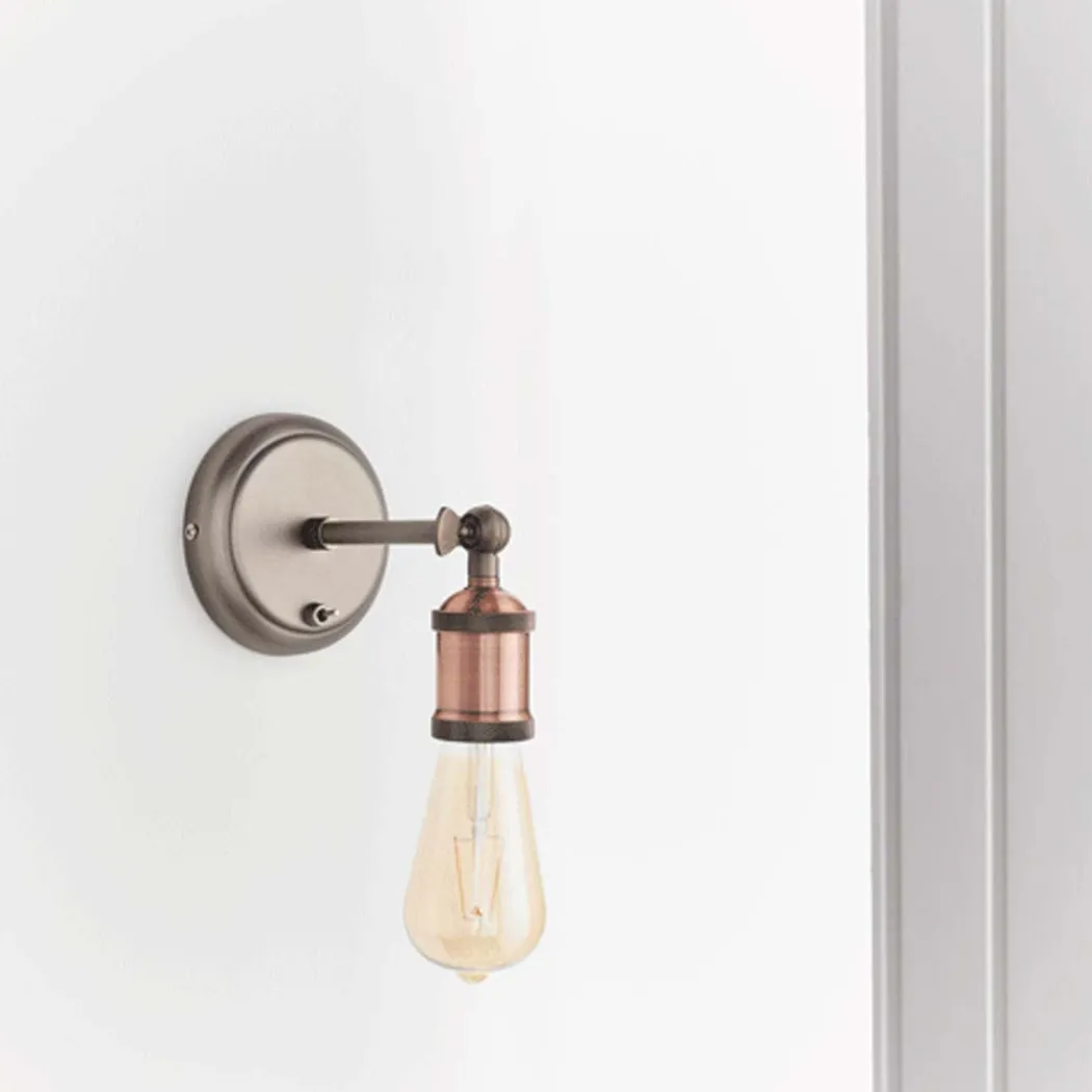 Hal Industrial Copper Wall Light