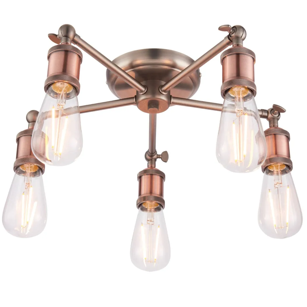 Hal Semi Flush Ceiling Light