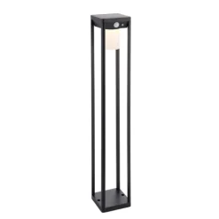 Hallam Matte Black IP44 LED Outdoor Post Large