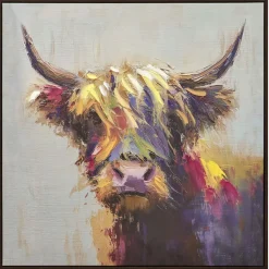 Hamish 60x60cm Framed Canvas