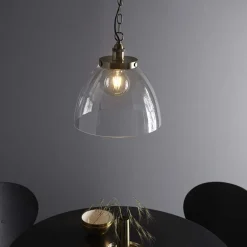 Hansen Antique Brass Grand Pendant Ceiling Light