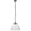 Hansen Brushed Silver Grand Pendant Ceiling Light