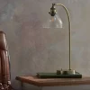 Hansen 53cm Table Lamp Antique Brass