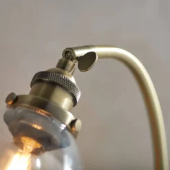 Hansen 53cm Table Lamp Antique Brass