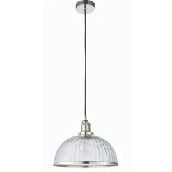 Hansen Large Pendant Ceiling Light Polished Nickel