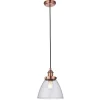 Hansen Small Pendant Ceiling Light Copper