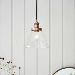 Hansen Small Pendant Ceiling Light Copper