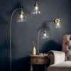 Hansen Small Pendant Ceiling Light Antique Brass