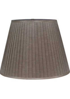 Harriet Pleated Drum Lamp Shade ‚Äì 40cm Mink