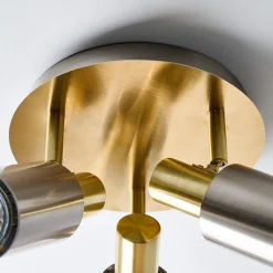 Hayes Matte Nickel 3-Light Spotlight Plate