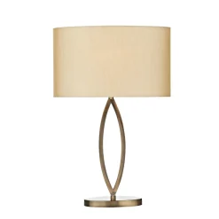 Hazel 55cm Table Lamp Antique Brass