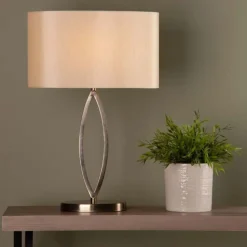 Hazel 55cm Table Lamp Antique Brass