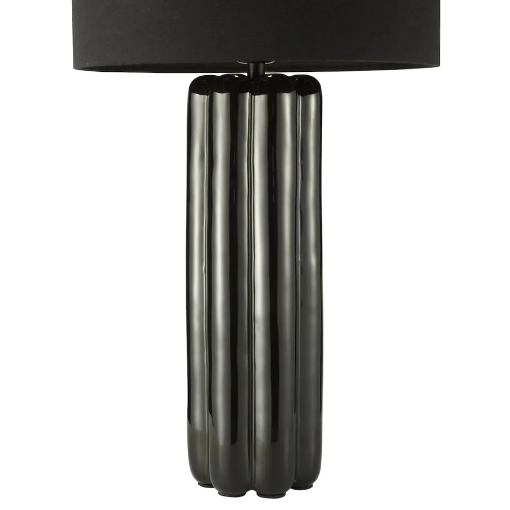 Hebron Black Table Lamp