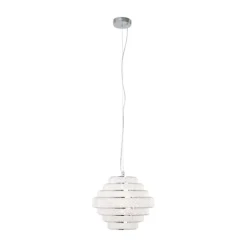 Heini Chrome & Crystal Ceiling Pendant