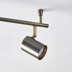 Hereford Matte Pewter 6-Spot Bar