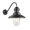 Hereford Outdoor Black Wall Light IP44
