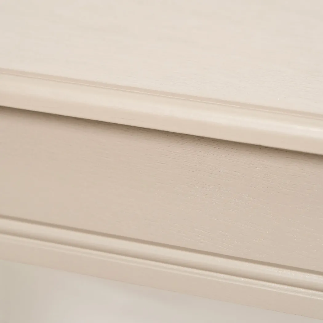 Heritage Putty Wood Console Table
