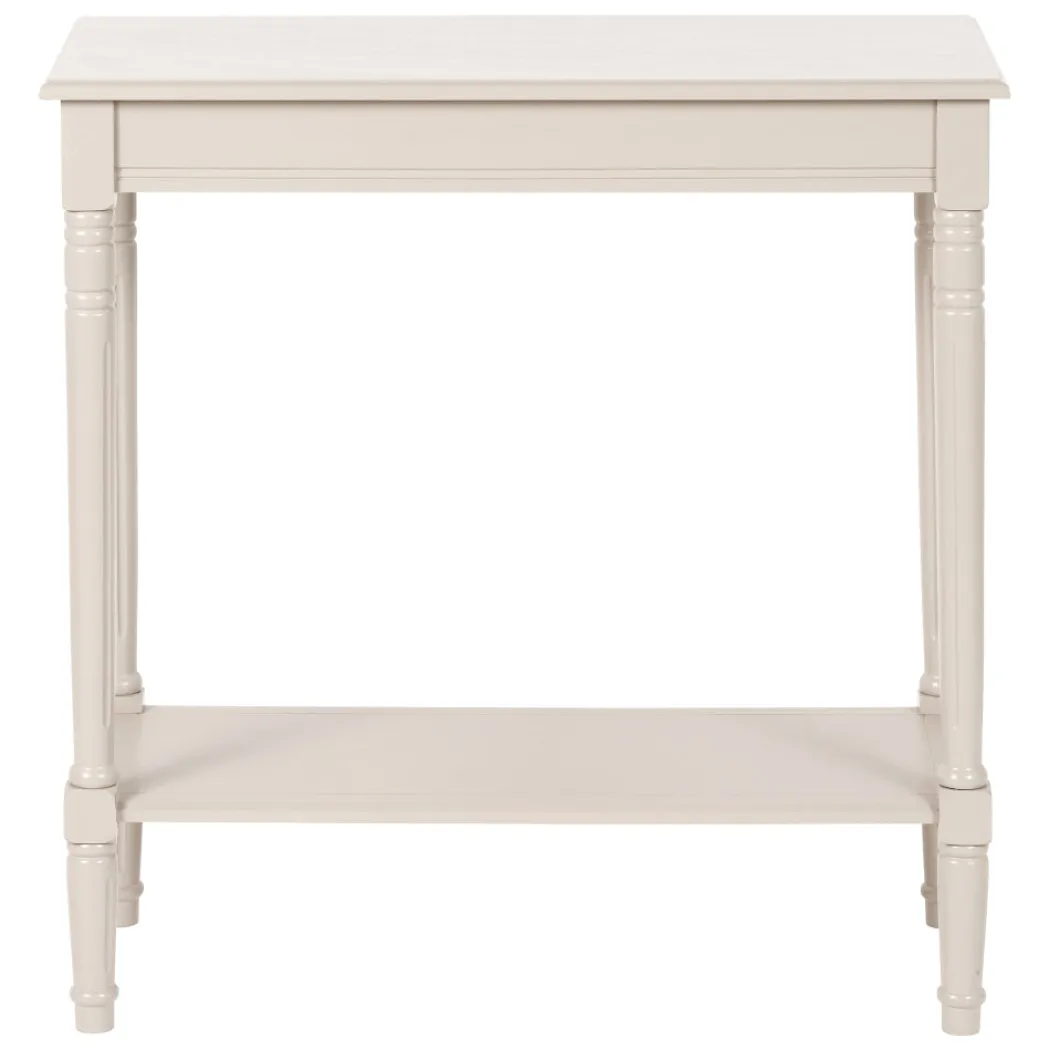 Heritage Putty Wood Console Table