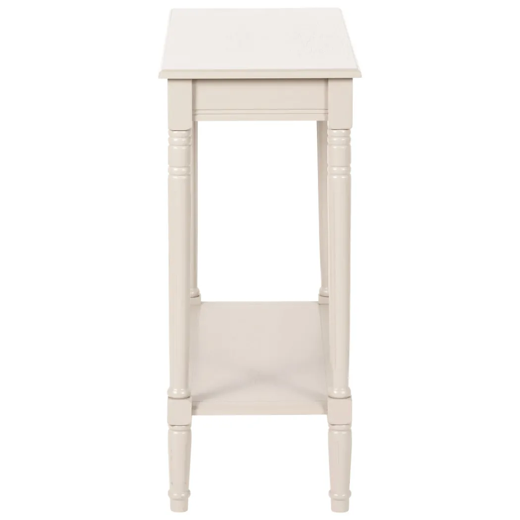 Heritage Putty Wood Console Table
