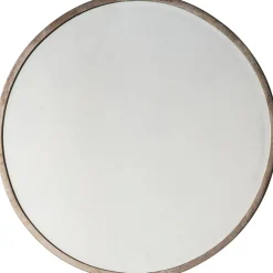 Higgins 80x80cm Antique Silver Mirror