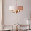 Highclere 3 Light Brass Pendant Ceiling Light