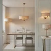 Highclere 3 Light Brass Table Lamp