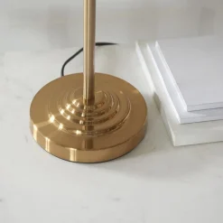 Highclere 3 Light Brass Table Lamp