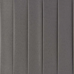 Highclere 6 Light Nickel & Charcoal Pleated Ceiling Pendant