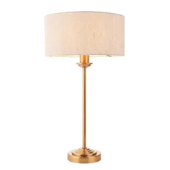 Highclere Brass Table Lamp