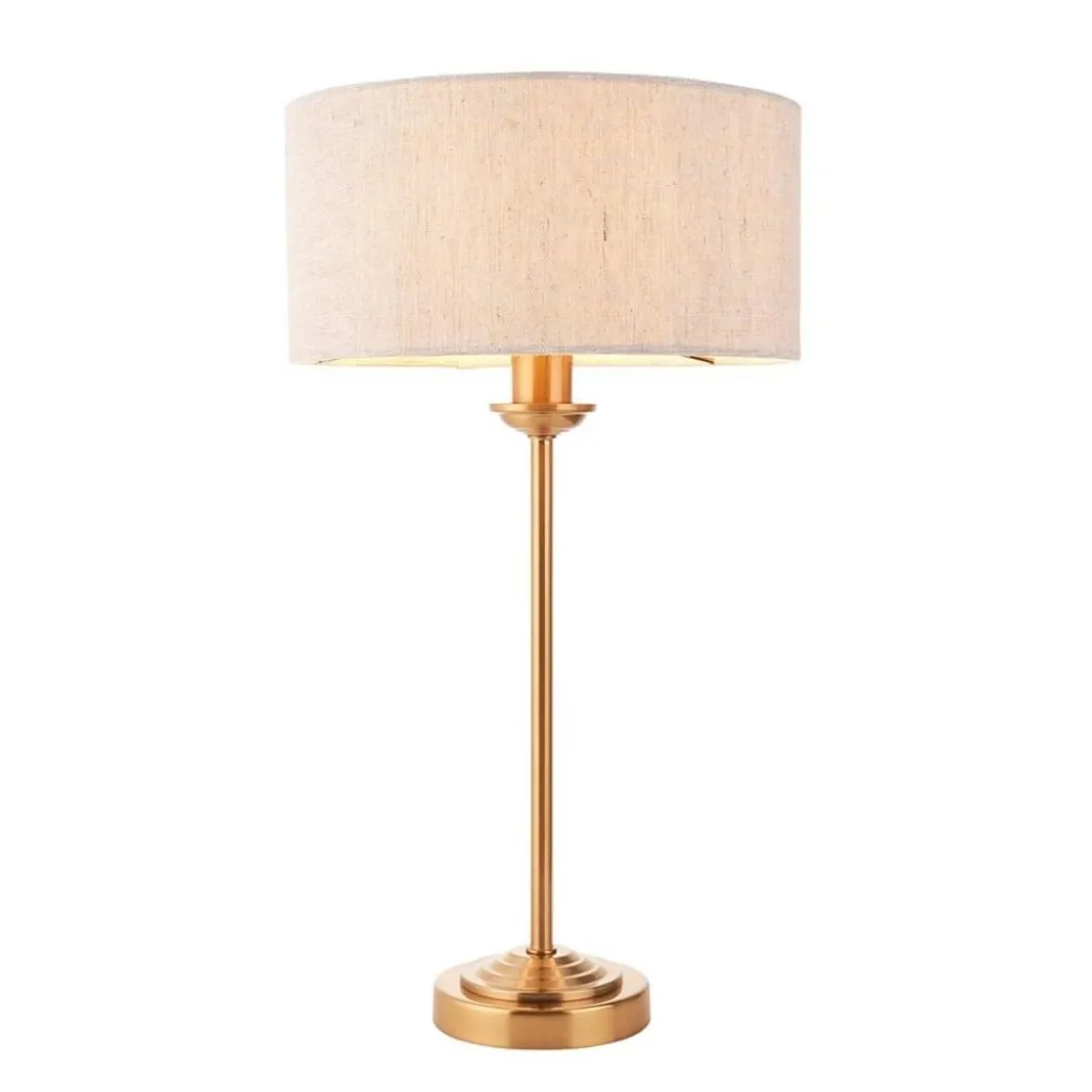 Highclere Brass Table Lamp