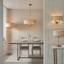 Highclere Brass Table Lamp