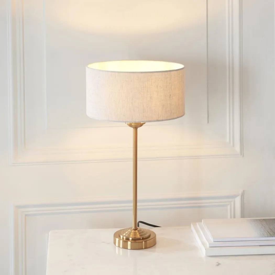 Highclere Brass Table Lamp