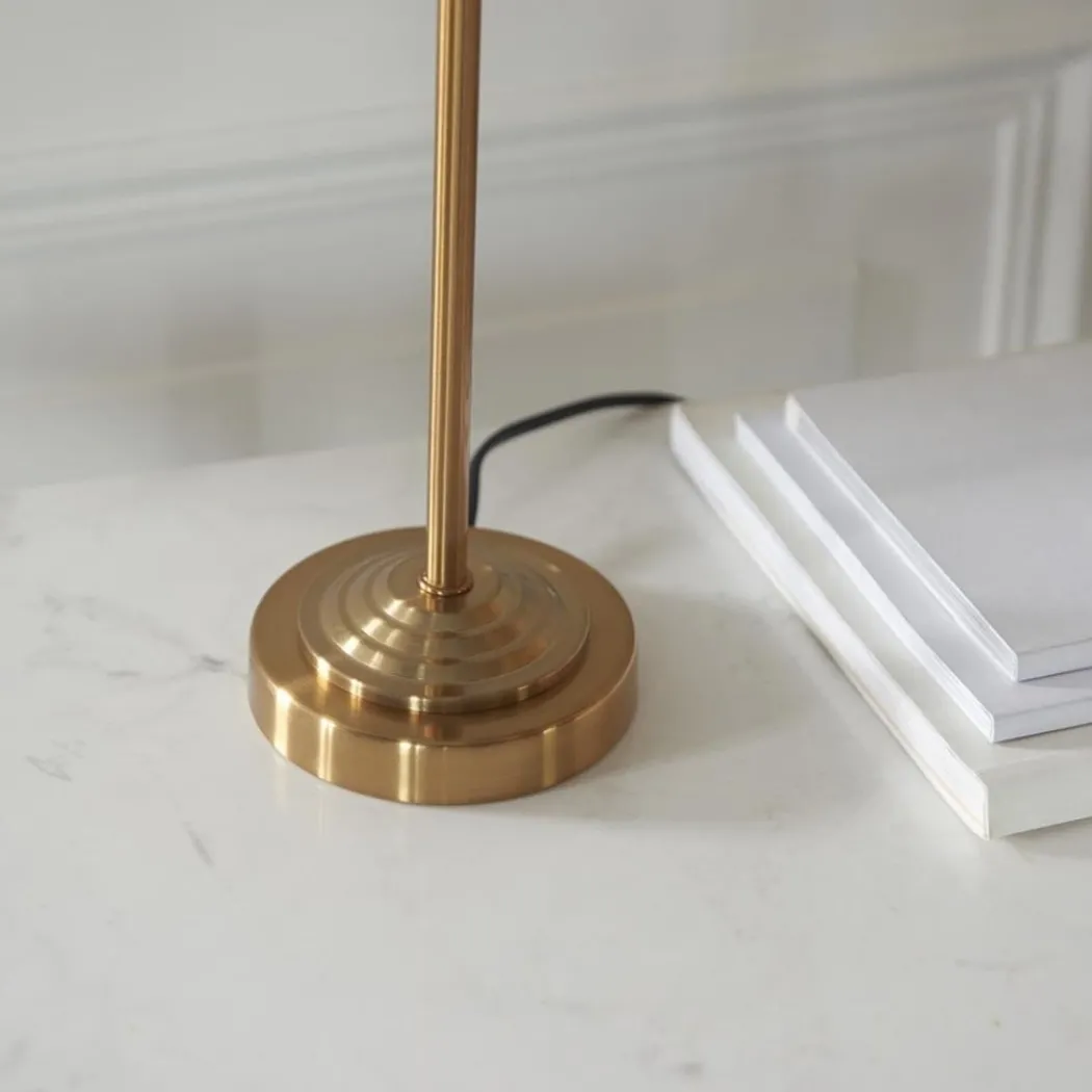 Highclere Brass Table Lamp